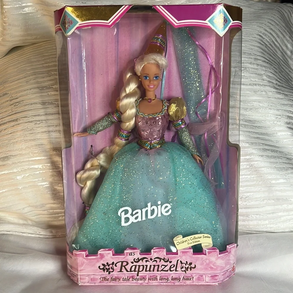 Barbie as Rapunzel 1994 Doll Mattel Children's Collector 1st Edition